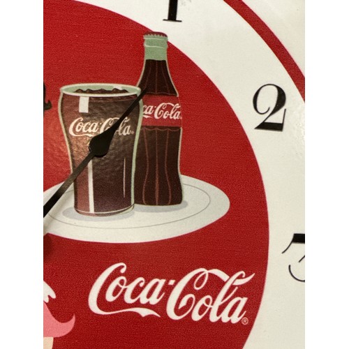 1381 - A Coca-Cola wall clock
