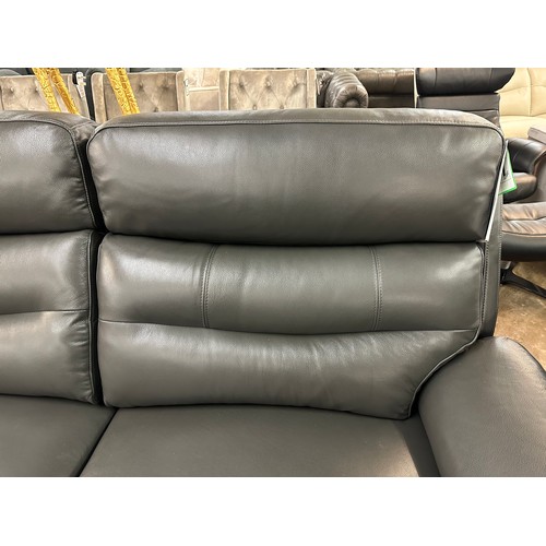 1469 - Fletcher 2.5 Seater Leather power recliner sofa, Original RRP  £1124.99 + vat (4194-49)     * This l... 