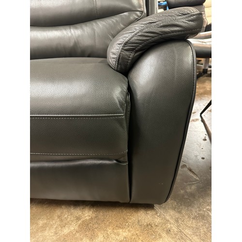 1469 - Fletcher 2.5 Seater Leather power recliner sofa, Original RRP  £1124.99 + vat (4194-49)     * This l... 