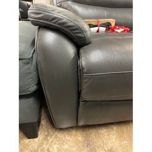 1469 - Fletcher 2.5 Seater Leather power recliner sofa, Original RRP  £1124.99 + vat (4194-49)     * This l... 