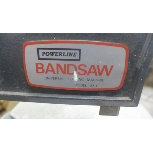 2003 - A Powerline BK1 universal cutting machine band saw