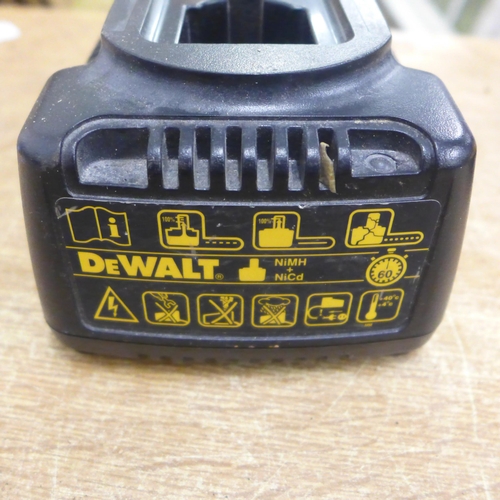 2026 - A Dewalt 18v cordless drill (DC7) with a battery and charger