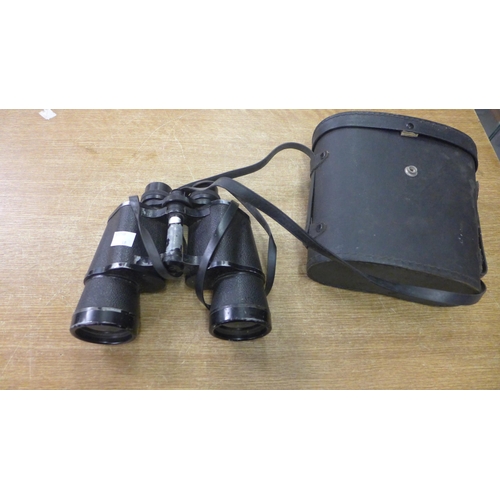 2103 - A pair of black binoculars