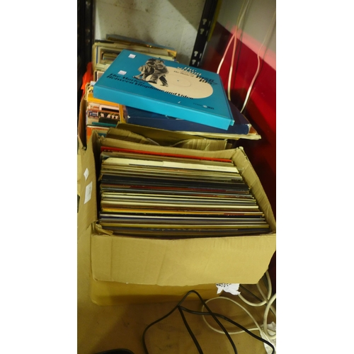 2133 - 2 Boxes of assorted LPs, approx. 150 in total