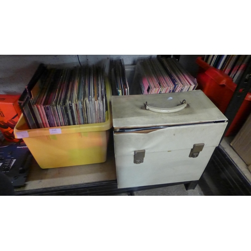 2145 - 4 Boxes of various records/albums, approx. 400-500 in total