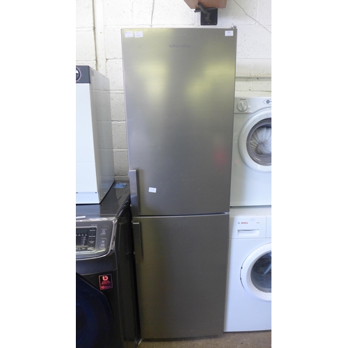 2202 - A Grundig 50/50 Fridge Freezer (Model No. GKF15810N), 181cm tall