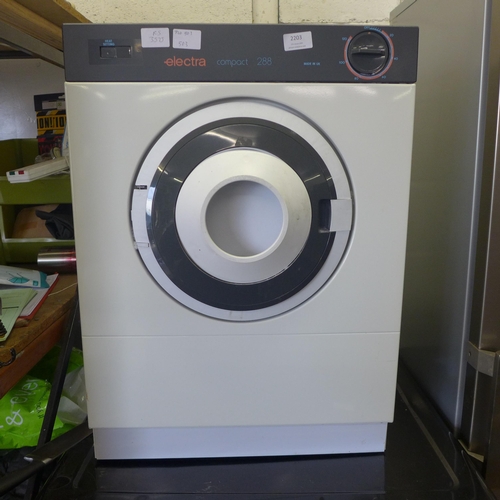 2203 - An Electra Compact 288 tumble dryer