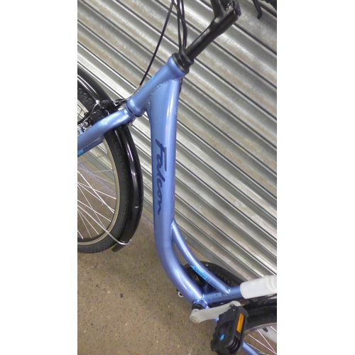 2209 - A Falcon Serene Step-over framed and electric bike - unused - with battery charger and keys - RRP £9... 