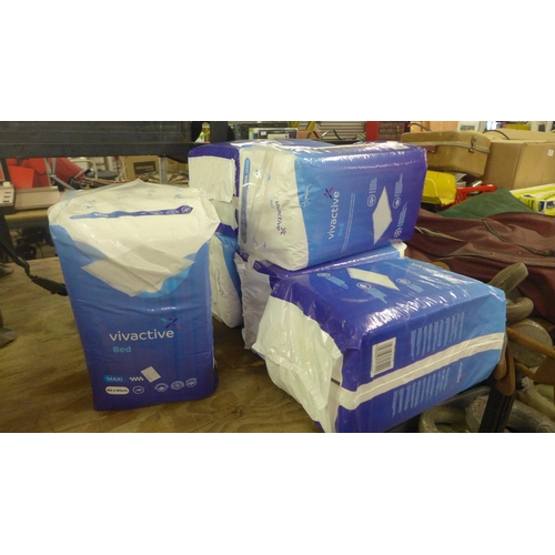 2389 - 6 Packs of sanitary bed pads