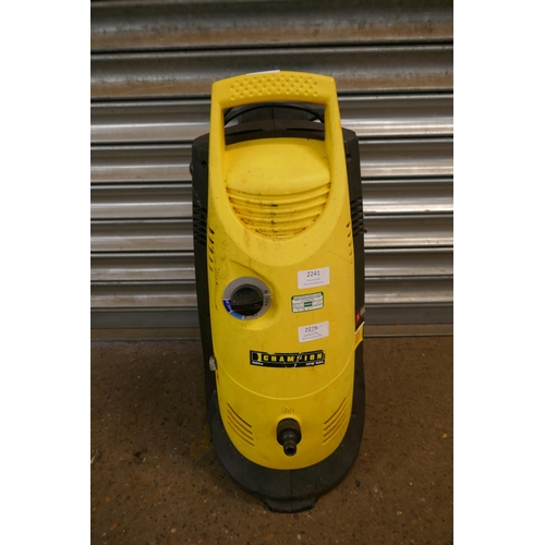 2241 - A Champion 1600w  pressure washer (CPW1600)