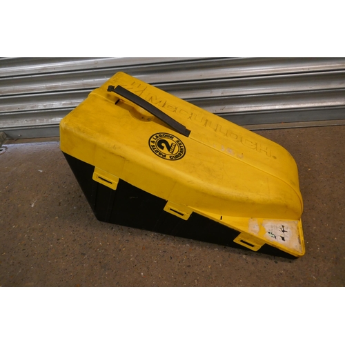 2259 - A McCulloch Pro Mac petrol chainsaw with case, spare chain and oil - Police repossession