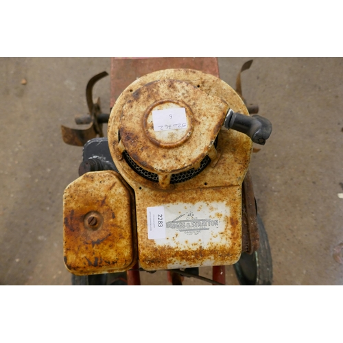 2283 - A Mountfield petrol rotavator - Police repossession