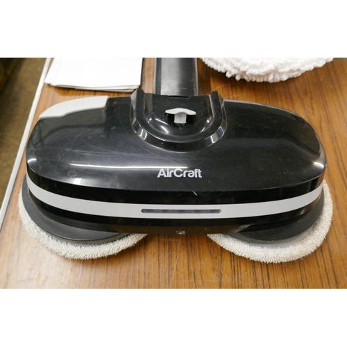 2305 - An Aircraft Powerglide floor cleaner with attachments and replacement mops