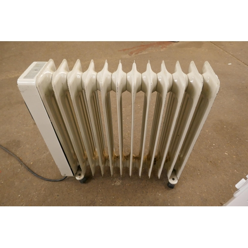 2315 - 2 Oil filled radiators - A Bauknecht 12 fin and one other 9 fin