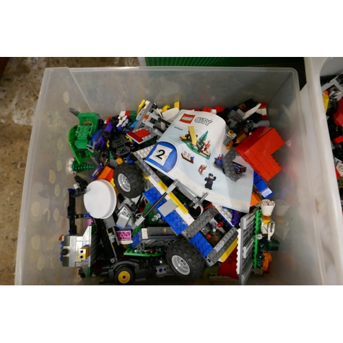 2321 - A large assortment of Lego including Starwars, Spiderman and many more