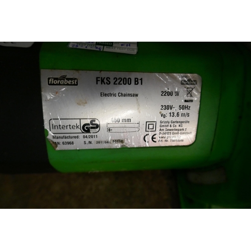 2340 - A Florabest FKS2200 B1 chainsaw - W