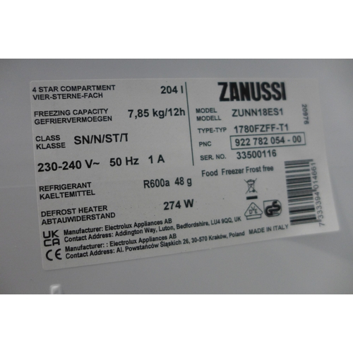 3175 - Zanussi Frost Free In-column Freezer (H1772xW548xD549), original RRP £500 inc. VAT (4194-157) *This ... 