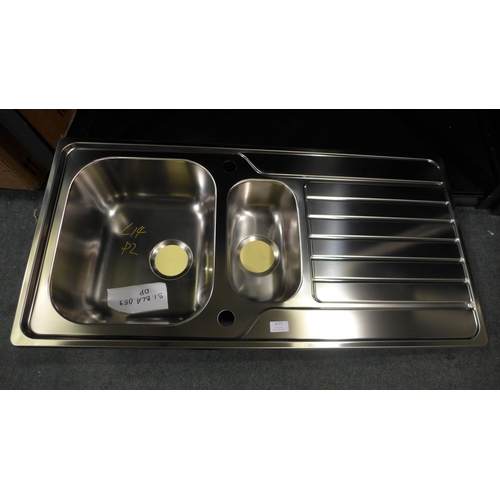 3177 - Andros Stainless Steel 1.5 Sink (4194-14) *This lot is subject to VAT