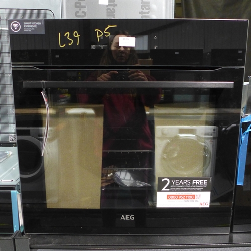 3185 - AEG Multifunction Oven (H594xW595xD567) - (model no. BPK748380B) original RRP £757.50 inc. VAT (4194... 