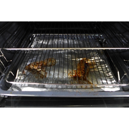 3187 - Zanussi Single Pyrolytic Oven  - Black (H594xW594xD568), original RRP £440.84 inc. VAT (4194-8) *Thi... 