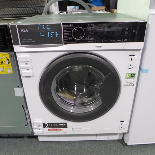 3201 - AEG 8000 Series PowerCare Washing Machine, original RRP £250 inc. VAT (422-157) * This lot is subjec... 