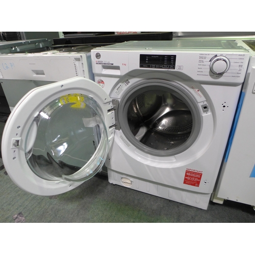 3209 - Hoover H-Wash 300 Lite Integrated Washing Machine (8kg) (H820xW600xD525) - model no.:- HBWS 48D1E, o... 