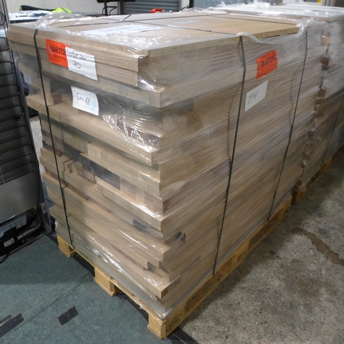 3219 - Pallet of Mixed Sized Solid Oak Cuts (422-121) * This lot is subject to VAT