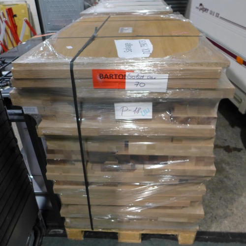 3219 - Pallet of Mixed Sized Solid Oak Cuts (422-121) * This lot is subject to VAT