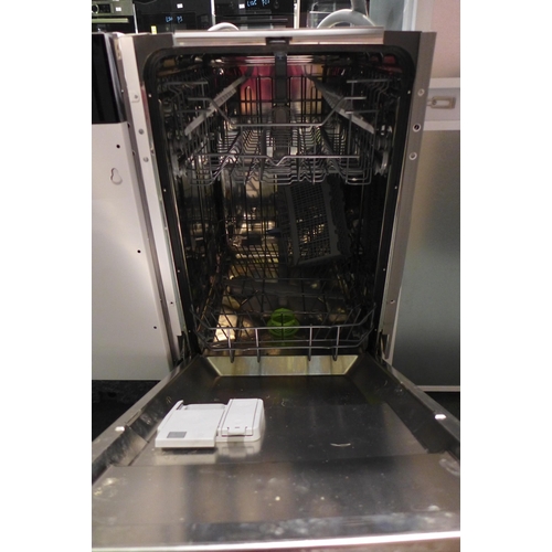 3222 - Matrix Fully Integrated Slimline Dishwasher (H820xW448xD550) - model no.:- MDI4011, original RRP £26... 