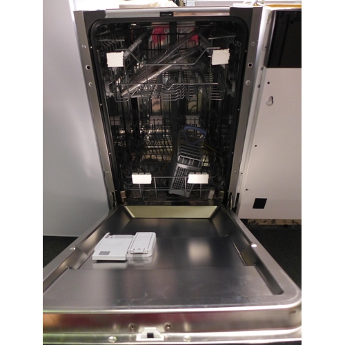 3223 - CDA Integrated Slimline Dishwasher (H820xW448xD550) - model no.:- CDI4121, original RRP £315.83 inc.... 