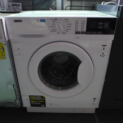 3232 - Zanussi Integrated Washing Machine - 8kg (H819xW596xD540), original RRP £540.84 inc. VAT (422-39) * ... 