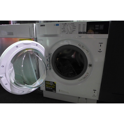 3232 - Zanussi Integrated Washing Machine - 8kg (H819xW596xD540), original RRP £540.84 inc. VAT (422-39) * ... 