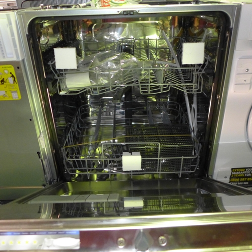 3233 - Zanussi Fully Integrated Dishwasher (H818xW596xD550) - model no.:- ZDLN2621, original RRP £399.17 in... 