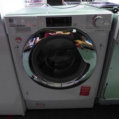 3235 - Hoover H-Wash 300 Lite Integrated Washing Machine (9kg) (H820xW600xD525) - model no.:- HBWS 49D1ACE,... 