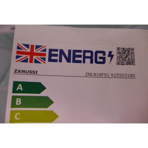 3245 - Zanussi 70/30 Fridge Freezer - Low Frost (H1772xW548xD549) - model no.:- ZNLN18FS1, original RRP £44... 