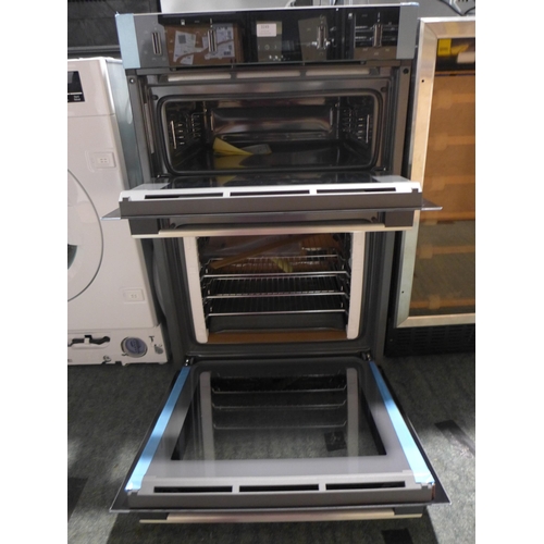 3249 - Neff N50 Built In Double Oven (H888xW594xD550) - model no.:- U1ACE2HN0B, original RRP £699.17 inc. V... 