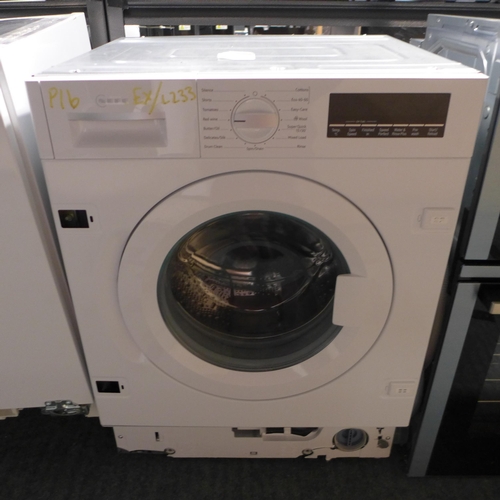 3250 - Neff Integrated Washing Machine (Damaged Casing) (Model No. W544BX2GB)   (4194-233) *This lot is sub... 