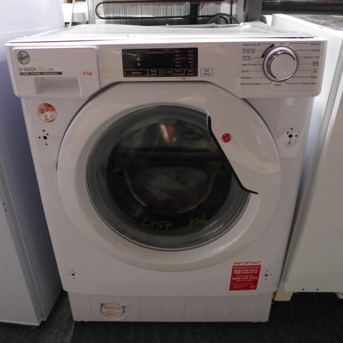 3255 - Hoover H-Wash 300 Lite Integrated Washing Machine (9kg) (H820xW600xD530), original RRP £415.84 inc. ... 