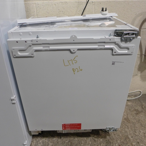 3257 - AEG Frost Free Built Under Freezer (H815xW596xD550) - model no.:- ABE682F1NF, original RRP £482.5 in... 