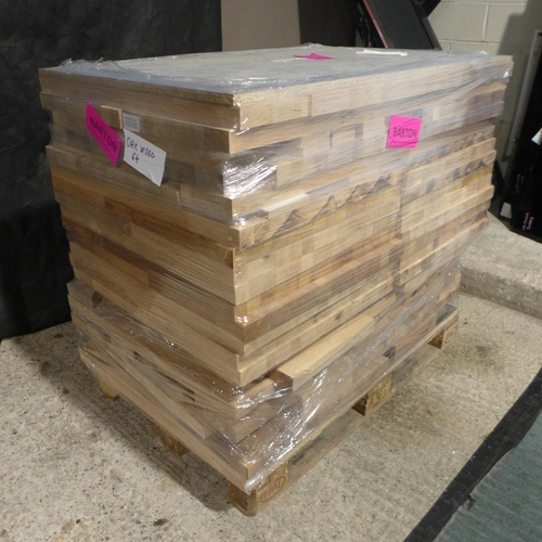 3261 - Pallet of Solid Oak Mixed Off Cuts (4194-69) *This lot is subject to VAT