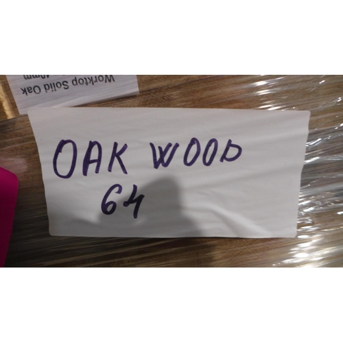 3261 - Pallet of Solid Oak Mixed Off Cuts (4194-69) *This lot is subject to VAT