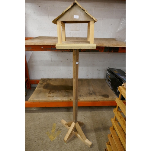 2251 - A wooden bird table