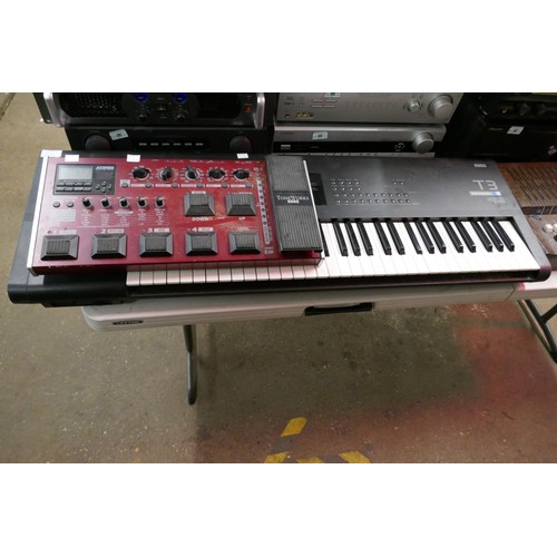 2179 - A Korg T3 A1 Synthesis system music work station with variable digital filter, multi digital effecto... 