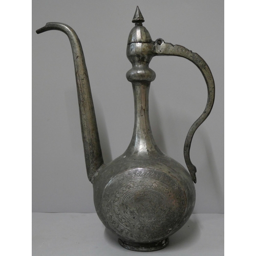 239B - A Persian metal coffee pot