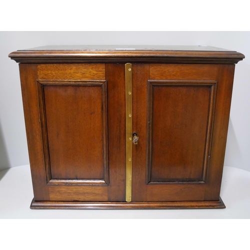 272 - A Victorian mahogany table top cabinet