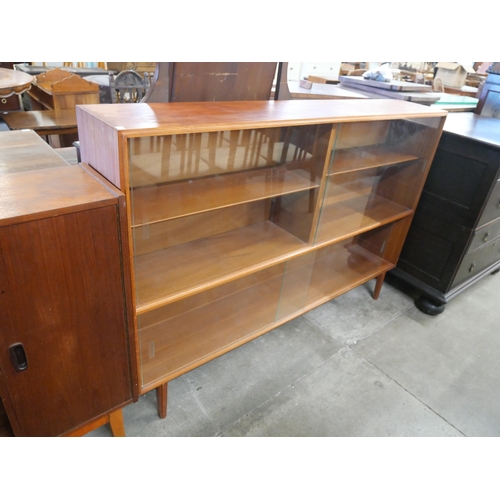 51 - A teak bookcase