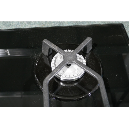 3001 - CDA Gas-on-Glass 4 Burner Hob (H44xW595xD515)  (model no. HVG621BL) original RRP £208.34 inc. VAT (4... 