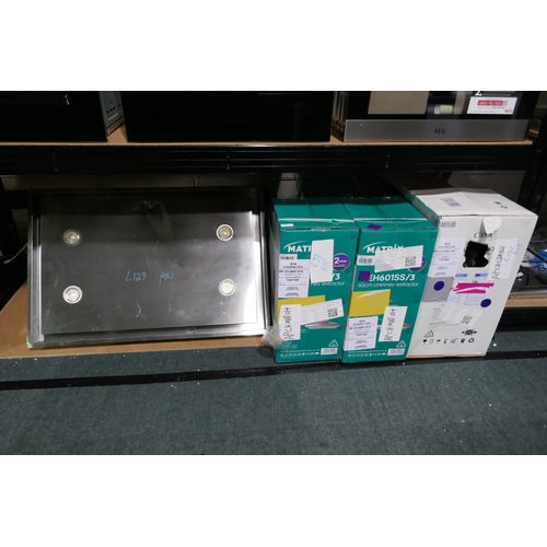 3010 - Four Cooker Hoods to include: Matrix and CDA (422-9798,101,129) * This lot is subject to VAT