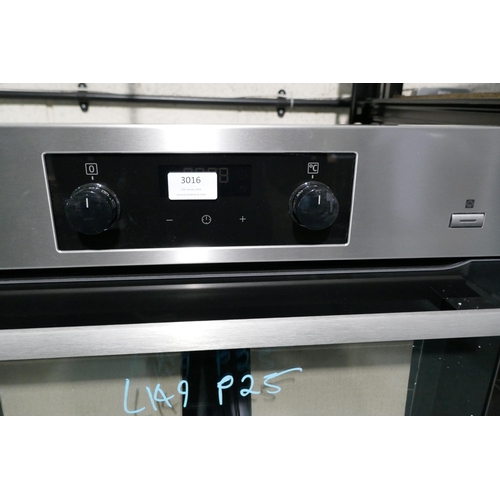 3016 - AEG Multifunction Oven (H594xW595xD567) - (model no. BES355010M) original RRP £340.83 inc. VAT (422-... 