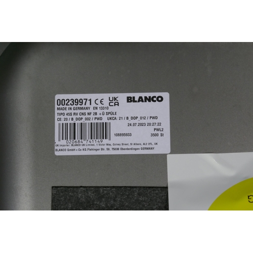 3035 - Two Metal Blanco Sinks with Drainer (422-111) * This lot is subject to VAT